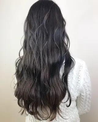 ロング カラー Lien 深井店のヘアスタイル