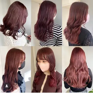 セミロング カラー ヘアアレンジ ボブ /ニュアンス/ satomi🧸💖のヘアスタイル