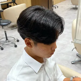 ショート パーマ メンズ UNIX所属・村上翼/ハンサム ショート/パーマのヘアスタイル