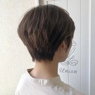 ショート カラー 江上拓郎/ショート /酸性ストレートのヘアスタイル