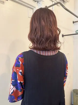 ミディアム カラー ☆unu☆ ナナミのヘアスタイル