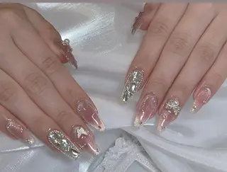 ネイル 長さ出し専門パーツ jenniferのネイルデザイン