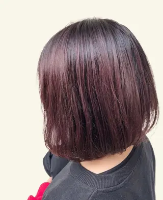 ショート カラー ケアブリーチ /髪質 改善/古橋圭史郎のヘアスタイル