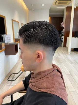 ショート メンズ パーマ/フェード🔥 佐々木波人のヘアスタイル