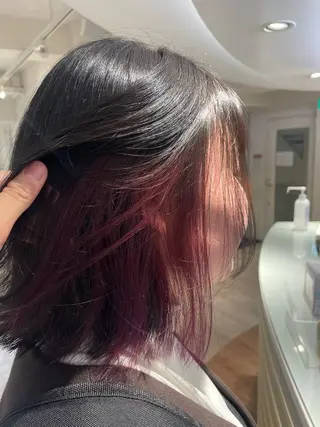 ミディアム miwa/ボブパーマ /モードボブのヘアスタイル