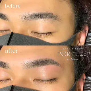 メンズ マツエク・マツパ NERU  lash&brow所属・鈴木 音瑠のマツエク・マツパデザイン