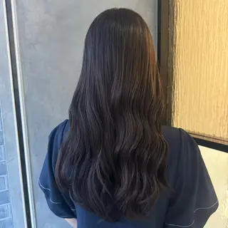 ロング カラー キタヤマ アオイのヘアスタイル