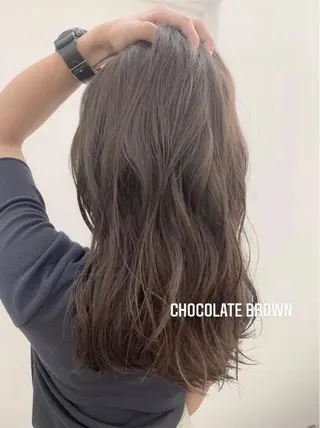 ロング カラー 渡辺 瑠美のヘアスタイル