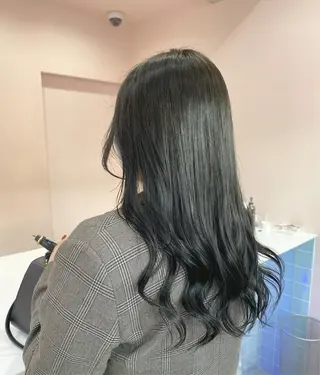 セミロング SALOWIN横浜所属・𓍯韓国style/ 髪質改善𓍯中村和希のヘアスタイル