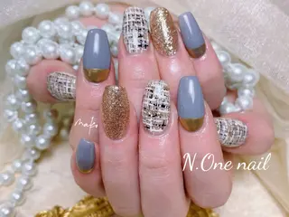 ネイル 長いだし/スカルプ/ パラシェルN.oneのネイルデザイン