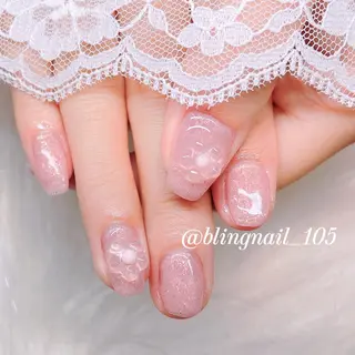 ネイル 23時まで❤︎韓国、 ワンホンネイルのネイルデザイン