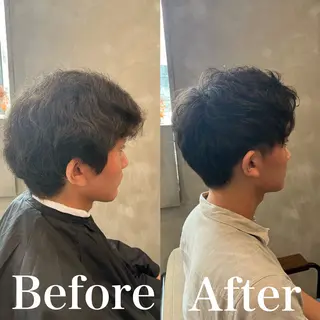 メンズ RIYA❤︎ Aujuaソムリエのヘアスタイル