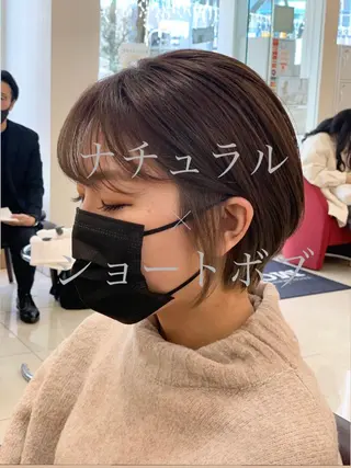 ショート カラー ⭐️スタイリスト⭐️ 章人のヘアスタイル