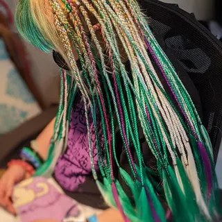 ロング ヘアアレンジ scamp ★のヘアスタイル