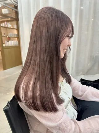 ロング カラー lelu所属・lelu / 佐々木のヘアスタイル