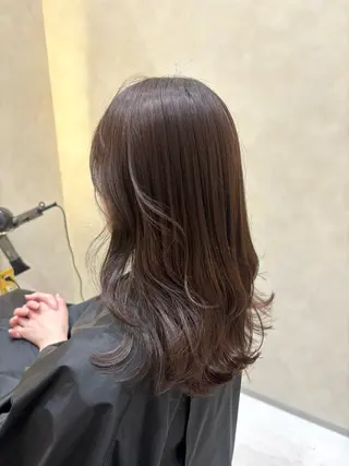 セミロング Yukie♡ Zinaのヘアスタイル