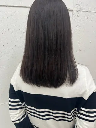 セミロング hair make grace所属・綺音/ブリーチ /似合わせカットのヘアスタイル