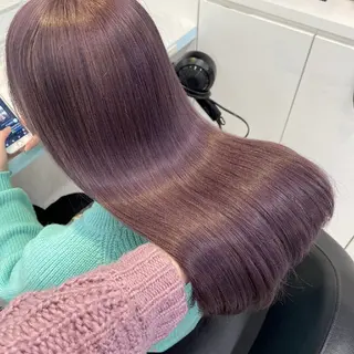 セミロング ヘアアレンジ カラー 🪞【公式】表参道 🪞knot🪞のヘアスタイル