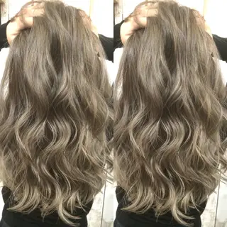 セミロング カラー ネイル マツエク・マツパ 井上 一平のヘアスタイル