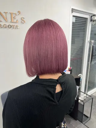 ショート カラー 韓国ヘア🖤/透明感 shihoのヘアスタイル