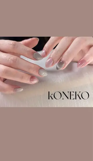 ネイル コネコネイルサロン モデル用のネイルデザイン
