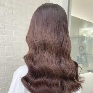 ロング カット/艶カラー🎨 平間千賀のヘアスタイル