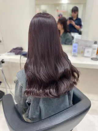 ロング 💗暖色カラー💗 ツヤ髪💗Mayaのヘアスタイル