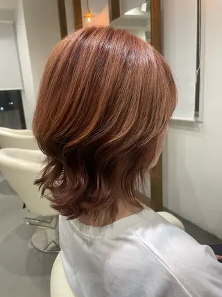 ミディアム カラー ヘアアレンジ 🎨 SHIORI🥀のヘアスタイル