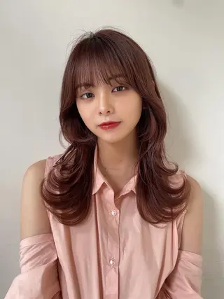 ロング ❤️ショートカット ・顔周りカット❤️のヘアスタイル