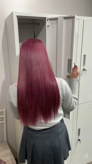 ロング カラー REINA ISHIDOのヘアスタイル