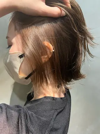 ショート ✂️波パーマ⭐️ツイ スパ✂️RYOのヘアスタイル