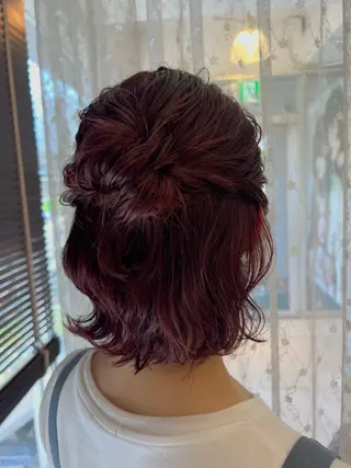 ヘアアレンジ Of hair 宮崎台店所属・Ofhair 柴田咲喜のエステ・リラクイメージ