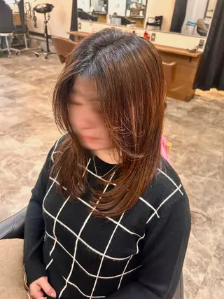 セミロング モデル募集中 🌷スズのヘアスタイル