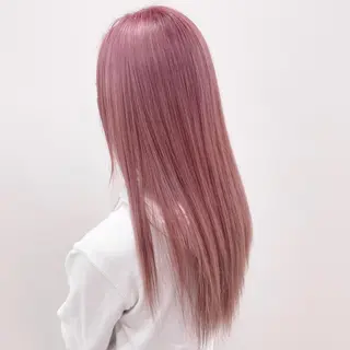 ロング カラー マンツーマン女性 美容師 奏のヘアスタイル