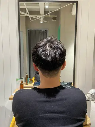 パーマ メンズ 髪質改善資格保持者/ ナツミのヘアスタイル