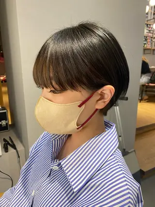 ショート unopulir   茶屋町店所属・unopulir 景山　凌のヘアスタイル