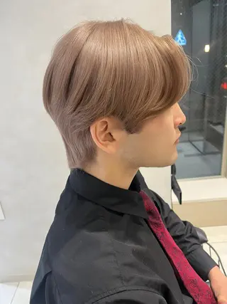 ショート カラー メンズ メンズセンターパート 🇰🇷wakanaのヘアスタイル