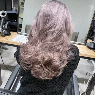 ロング カラー 💜ハイトーン💛 マジカルかいちゃんのヘアスタイル