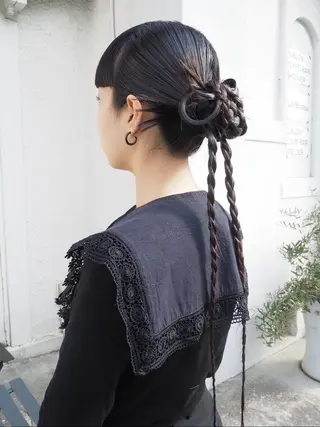 ロング COME G HEAD 上之裏所属・高木 青空のヘアスタイル