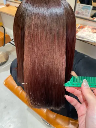 ミディアム 中田 サヤカのヘアスタイル