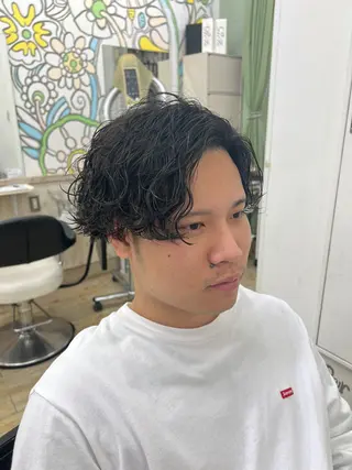 メンズ 二宮 光広のヘアスタイル