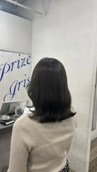 ミディアム カラー 【ブリーチモデル】 募集🦋hina🦋のヘアスタイル