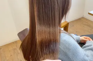 ミディアム KIZU 髪質改善 オカルト怪談のヘアスタイル