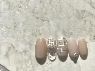 ネイル ⭐︎休業中の練習⭐︎ JNA認定講師髙橋のネイルデザイン