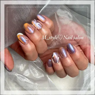 ミディアム ネイル 下妻市ﾈｲﾙｻﾛﾝ M_styleのネイルデザイン