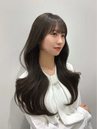 ロング カラー sho/ 名古屋/栄/韓国ヘアのヘアスタイル