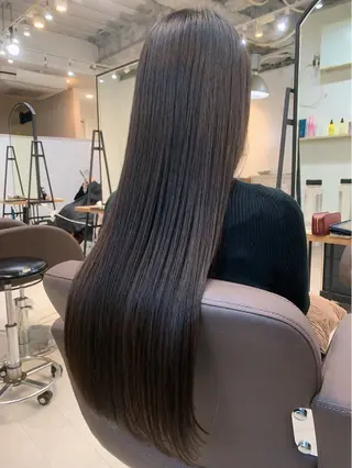 ロング 前田 健太のヘアスタイル