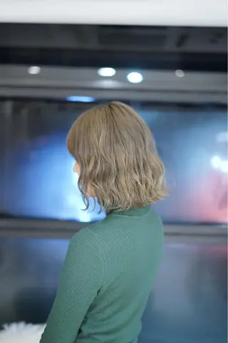 ミディアム 菅原 彩加のヘアスタイル