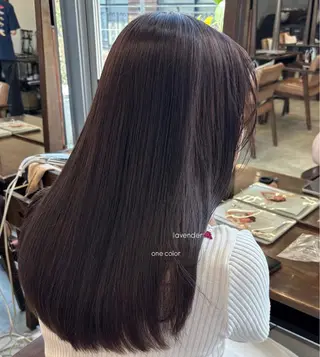 ロング saki‪🌱‬♡ /ボブ/透明感カラーのヘアスタイル