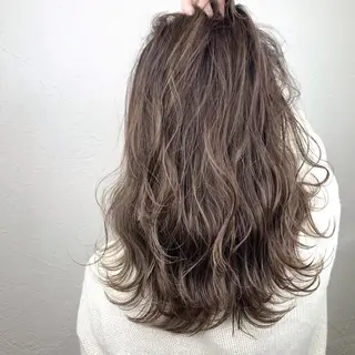 ロング カラー 樽見 浩司のヘアスタイル